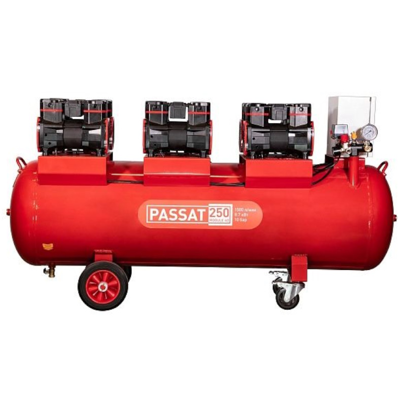 Компрессор Aurora PASSAT-250/1500 MODULE 4G 39401, новое поколение, 236л, 1500л/мин, 8.7кВт в Муроме