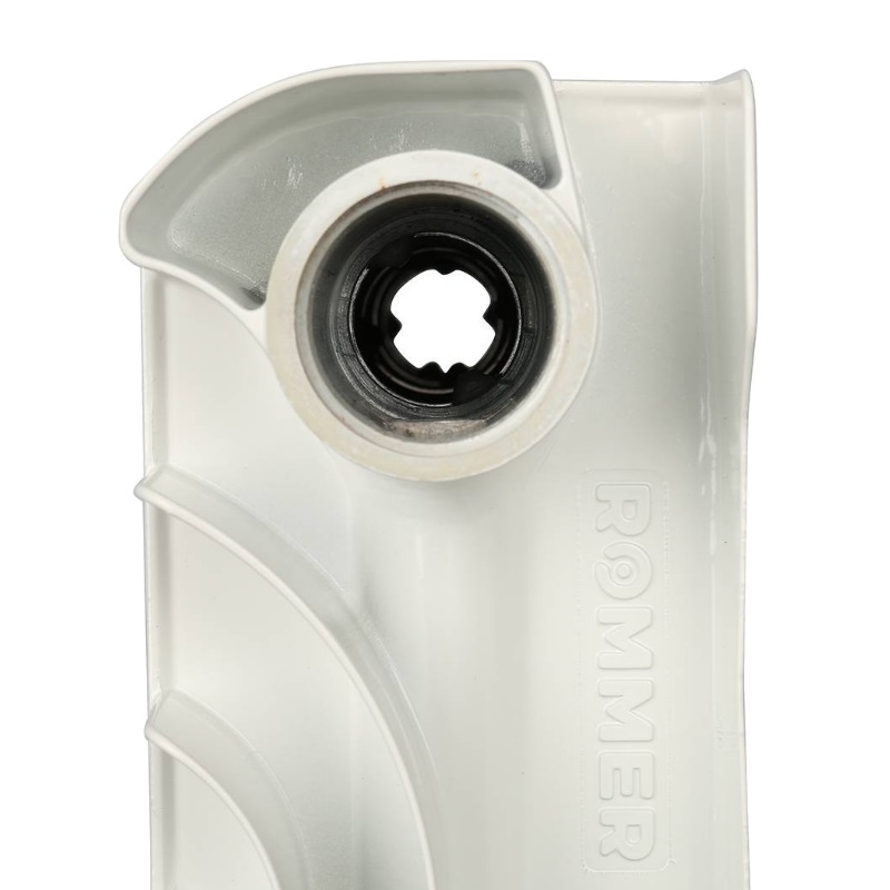 Радиатор биметаллический Rommer Profi BM 500 BI500-80-80-150 RBM-1210-050010, 10 секций (RAL9016)