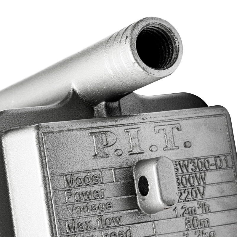 Насос вибрационный электрический P.I.T. PSW300-D1 (300Вт, напор 80м, 20л/мин, нижний забор,термозащита) в Угличе