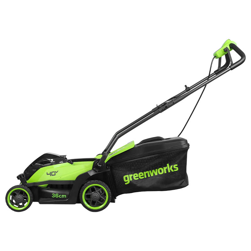 Газонокосилка аккумуляторная Greenworks GD40LM361 40В 2520807, б/щ, 36 см, без АКБ и ЗУ в Иваново