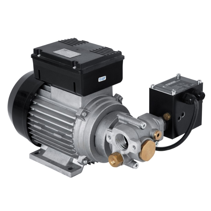 Шестеренный электронасос для масла Piusi Viscomat 200/2 Flowmat F0030200D, вязкостью до 2000 сСт, 9 л/мин