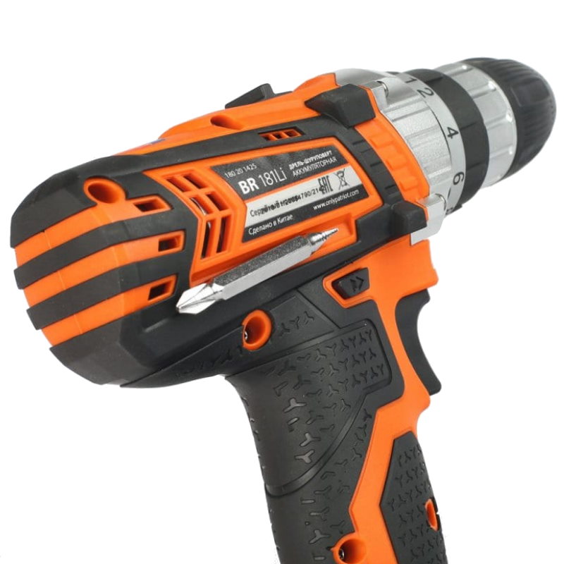 Аккумуляторная дрель-шуруповерт Patriot THE ONE BR 181Li 180201425 в Рыбинске