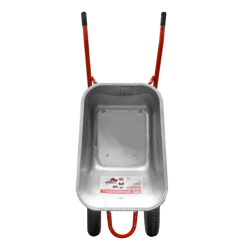 Тачка строительная HDC Equipment HD-W402 HD6410-1, 120л, 400кг, 2 пневмоколеса 4.00-8 в Угличе