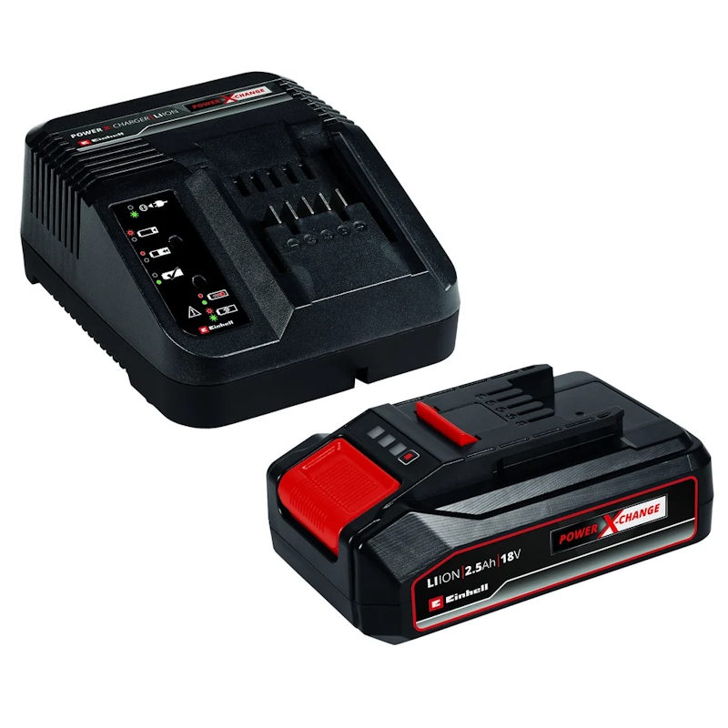 Лобзик аккумуляторный Einhell PXC TC-JS 18 Li 4321209SET, 70мм, Quick, маятник + 1 акк. PXC 2.5Ач 18В + ЗУ 3А в Угличе