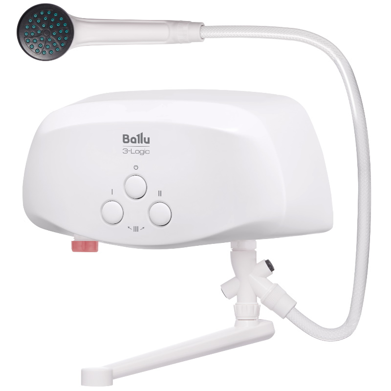 Водонагреватель проточный Ballu 3-Logic TS НС-1588894 65 кВ крандуш 3190₽