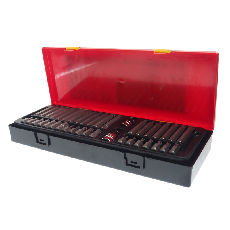 Набор бит JTC JTC-K1402 TORX HEX SPLINE с адаптерами 38 12 в кейсе 40 предметов 3548₽