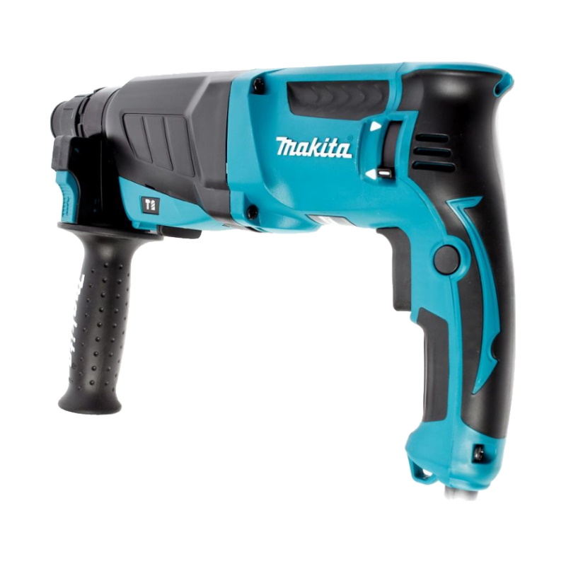 Перфоратор Makita HR2630 + набор буров Makita B-54704 в кейсе, с защитной муфтой, с виброзащитой в Иваново