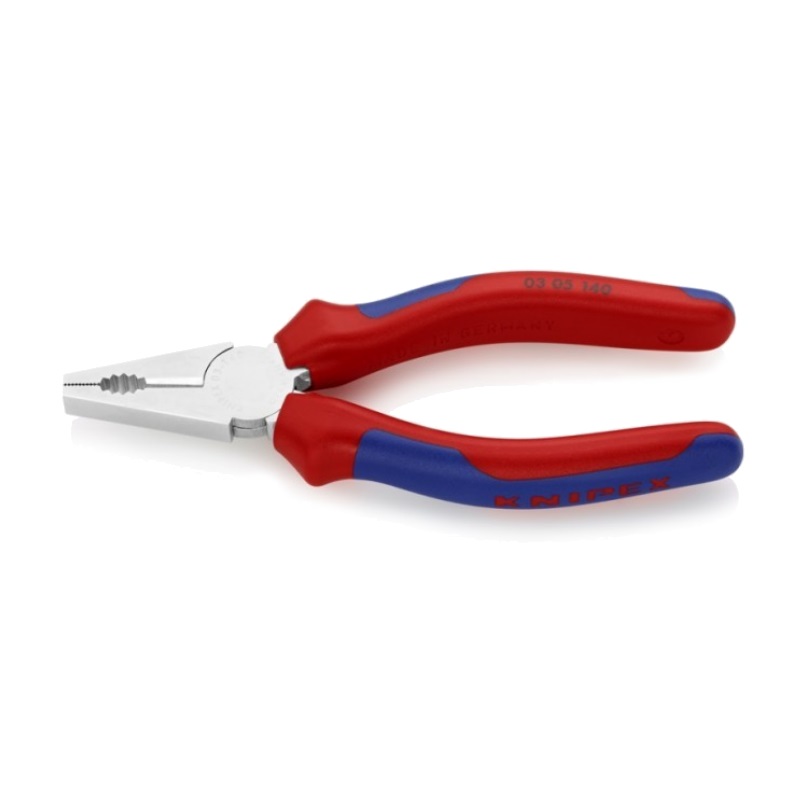 Плоскогубцы комбинированные Knipex KN-0305140, хромированные, 140 мм в Рыбинске