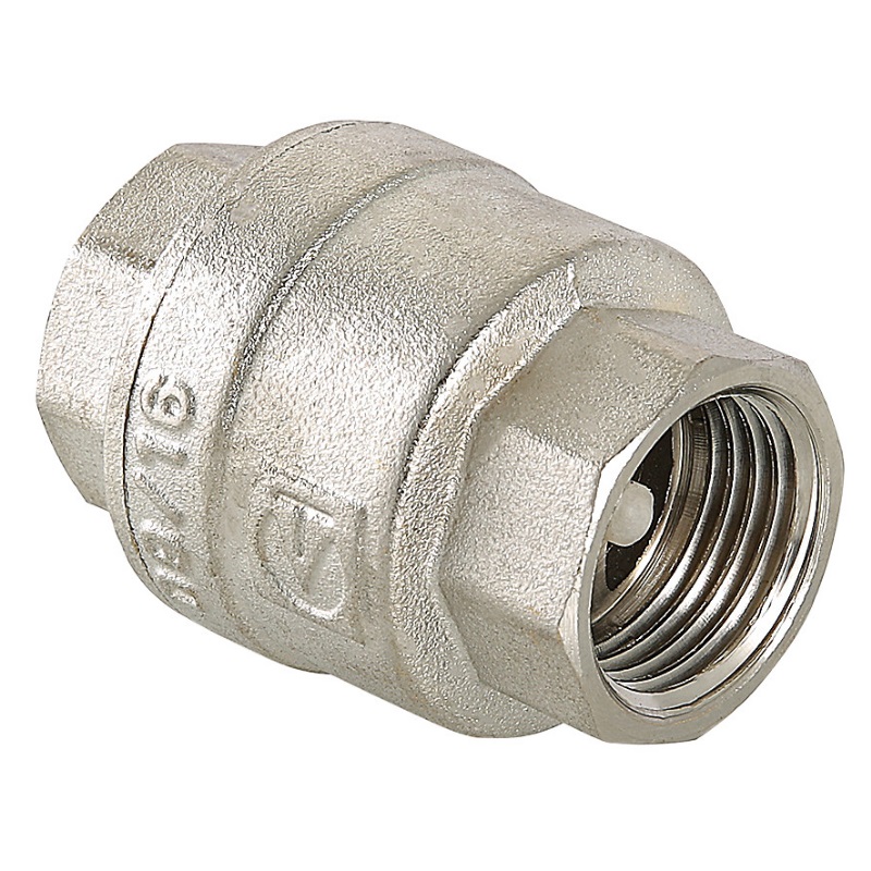 Обратный клапан латунный Valtec VT.161.N.05 (ДУ 20, 3/4", пружинный)