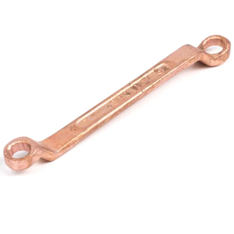 Ключ накидной двусторонний Hortz 103011 7х8 мм омеднение 169₽