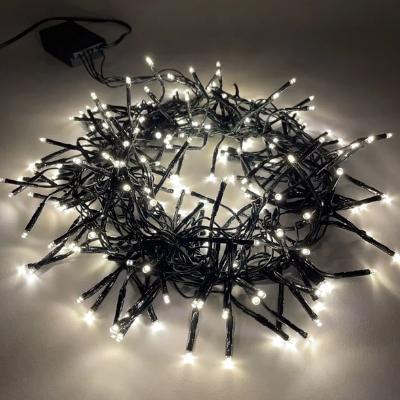 Гирлянда светодиодная Эра "Нить Мишура" Б0047970 565038, 2 м, 200 LED, P20, теплый свет в Иваново