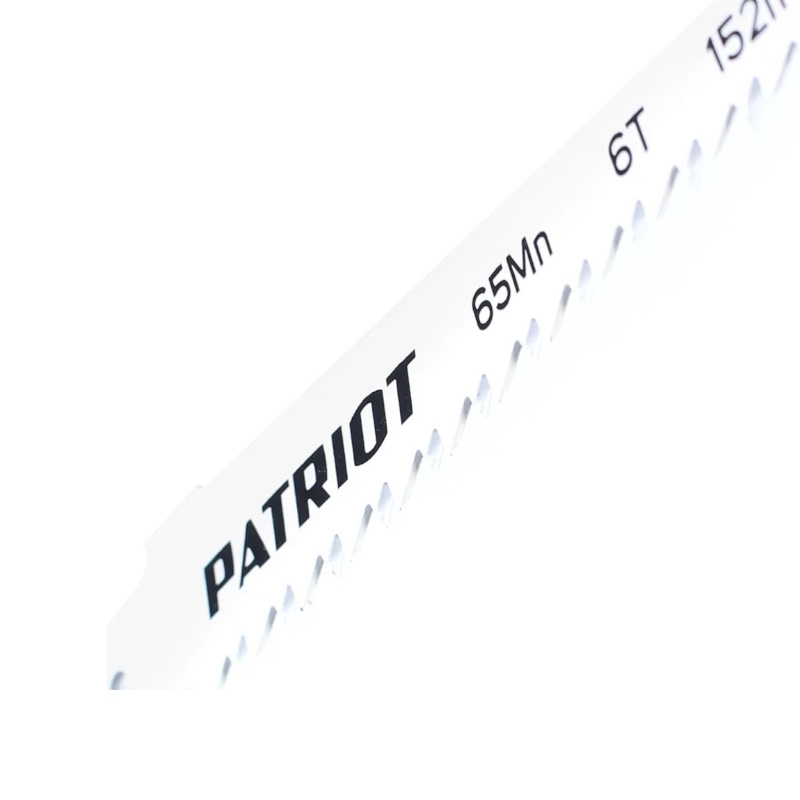 Полотно пильное для сабельной пилы Patriot 814010501, по дереву 152х19х1.27мм х6T, 2 шт. в Муроме