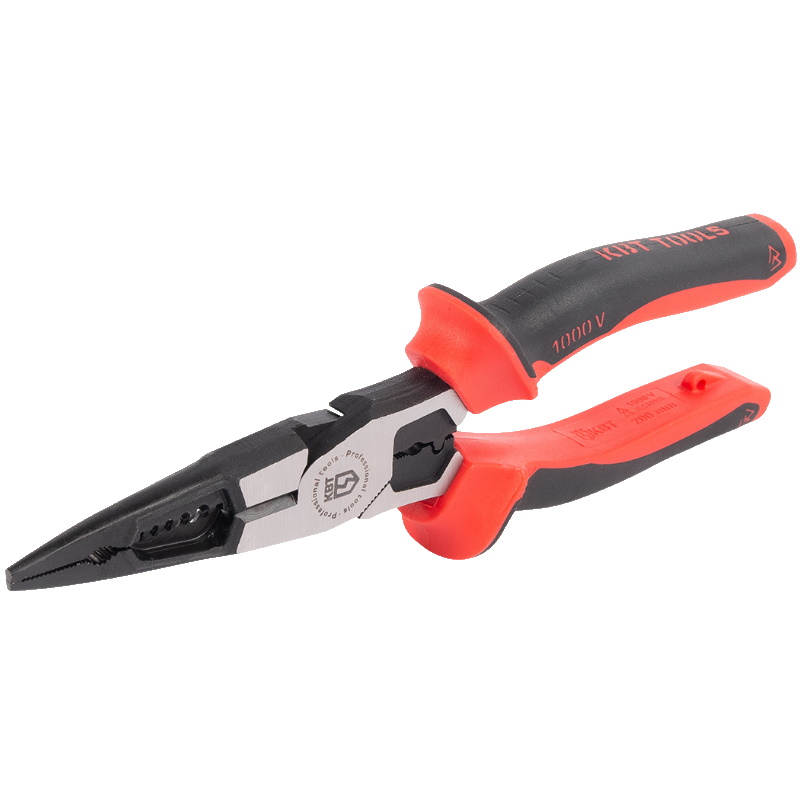 Длинногубцы КВТ СТАНДАРТ 87298 многофунциональные диэлектрические 200 мм 1717₽