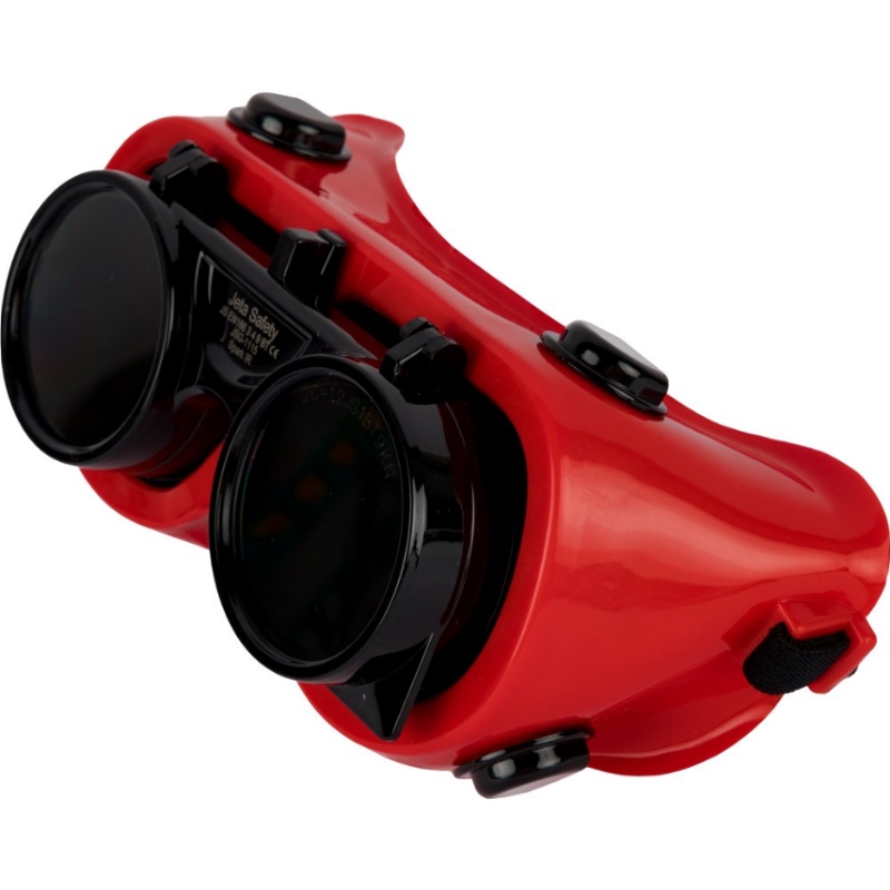 Очки защитные Jeta Safety JSG-1115 Spark IR закрытого типа для газосварки, две линзы, покрытие от запотевания и царапин в Муроме