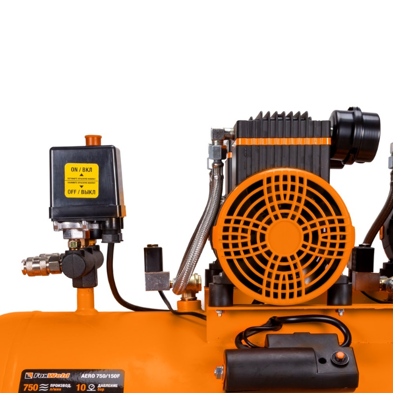 Компрессор безмасляный FoxWeld AERO 750/150F 9987