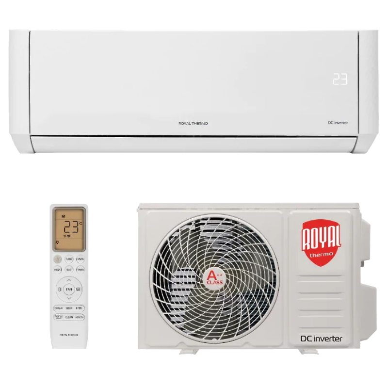 Сплит-система инверторного типа Royal Thermo Barocco DC RTBI-18HN8/white НС-1598308, комплект