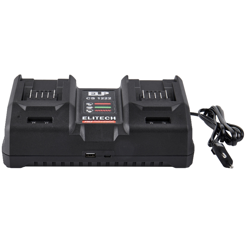 Зарядное устройство Elitech HD CS 1222 (E0911.020.00) 205799, д/ELP 10-20В, 6+6А в Кинешме