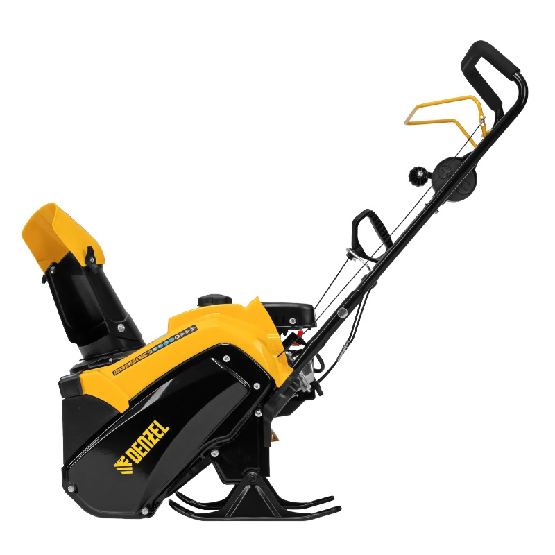 Бензиновая снегоуборочная машина Denzel SB 460 Sled 97648, 99cc, лыжи ручной старт в Угличе