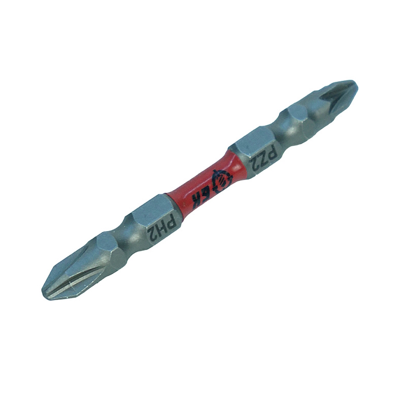 Биты двусторонние Боекомплект BPH2PZ2-60DOUBLE-2, PH2хPZ2х65 мм, 2 шт в Муроме