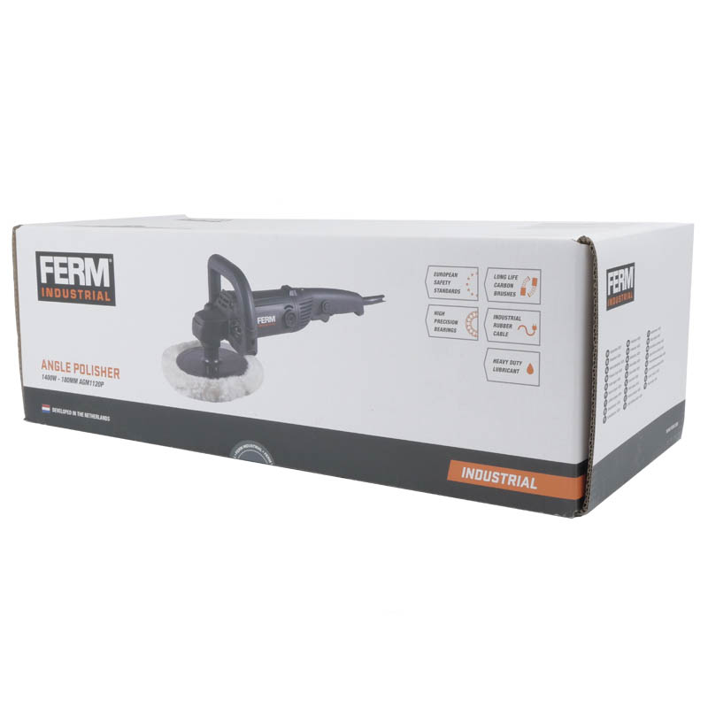 Полировальная машинка Ferm Industrial AGM1120P (для автомобиля, электронная регулировка скорости) в Муроме