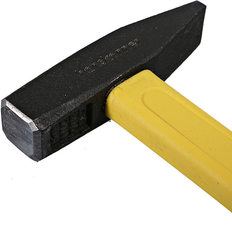 Молоток слесарный Hanskonner HK1010-83-300, кованый боек, 300 г, фибергласовая рукоятка в Муроме
