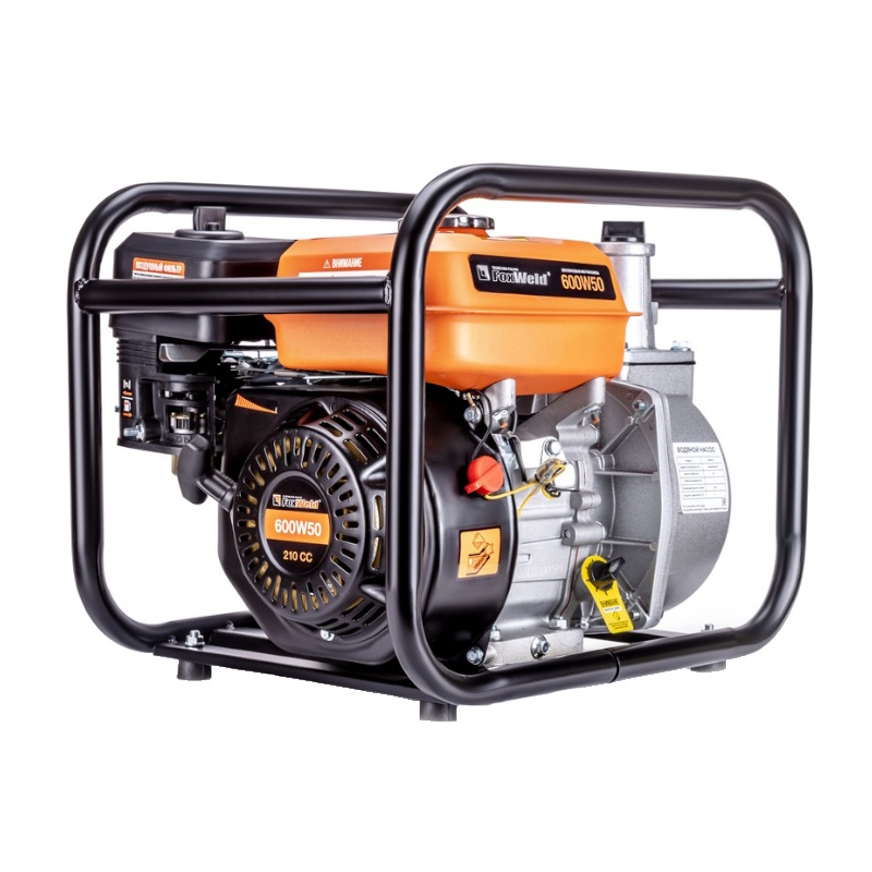 Мотопомпа бензиновая FoxWeld 600W50 7250 в Костроме