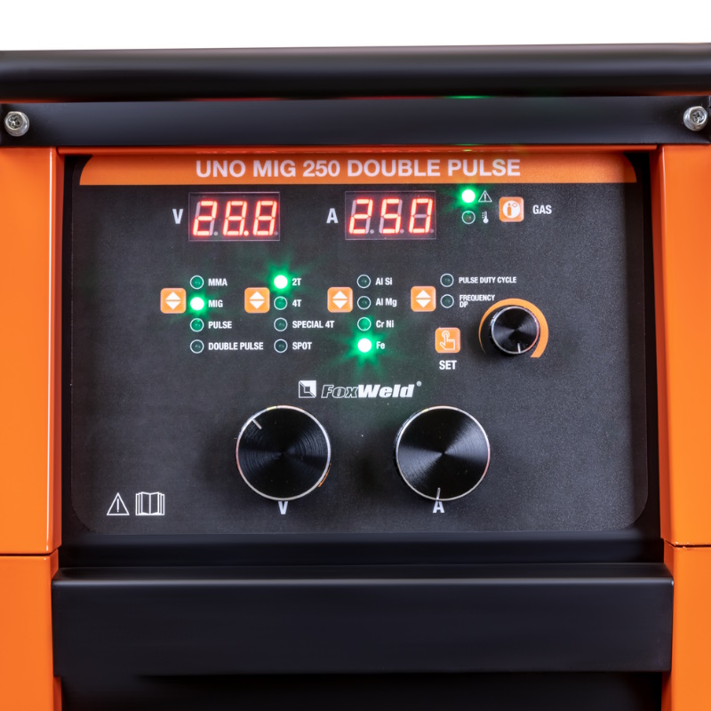 Сварочный полуавтомат FoxWeld UNO MIG 250 DOUBLE PULSE 7181
