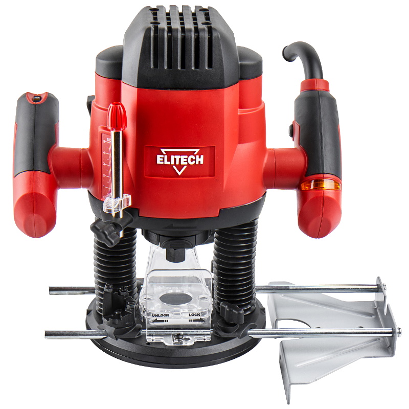 Фрезер Elitech Ф 1300Э (E2212.004.00) 207357, 1300 Вт, 11000-28000 об/мин, ход 55 мм в Кинешме