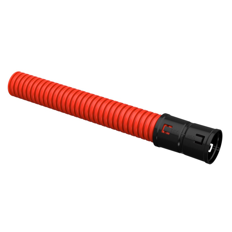 Труба гофрированная двустенная IEK ELASTA ПНД EA-TG22-2-2-2-040-025-K04, d=40мм красн. (25м) (СТ) в Муроме