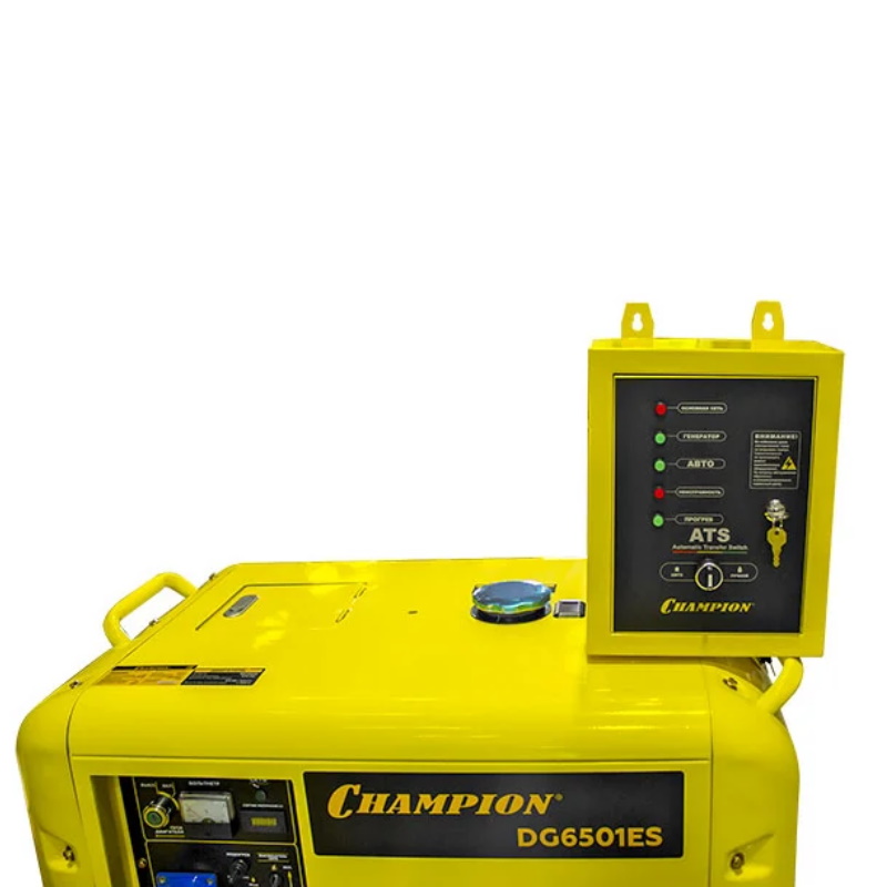 Дизельный генератор Champion DG6501ES+ATS в Угличе