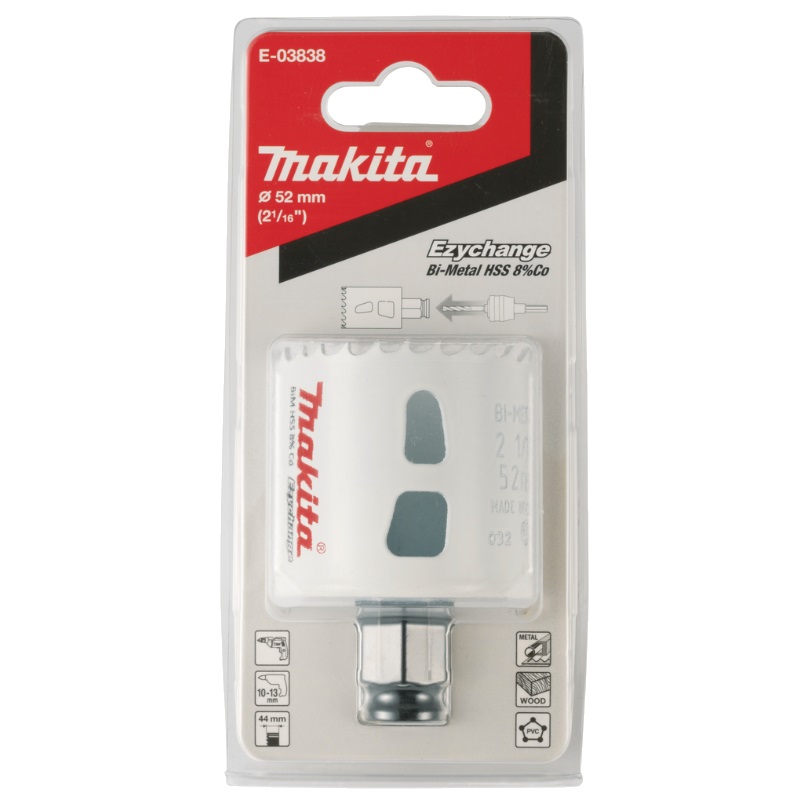 Коронка BiM 52 мм Ezychange Makita E-03838 в Костроме