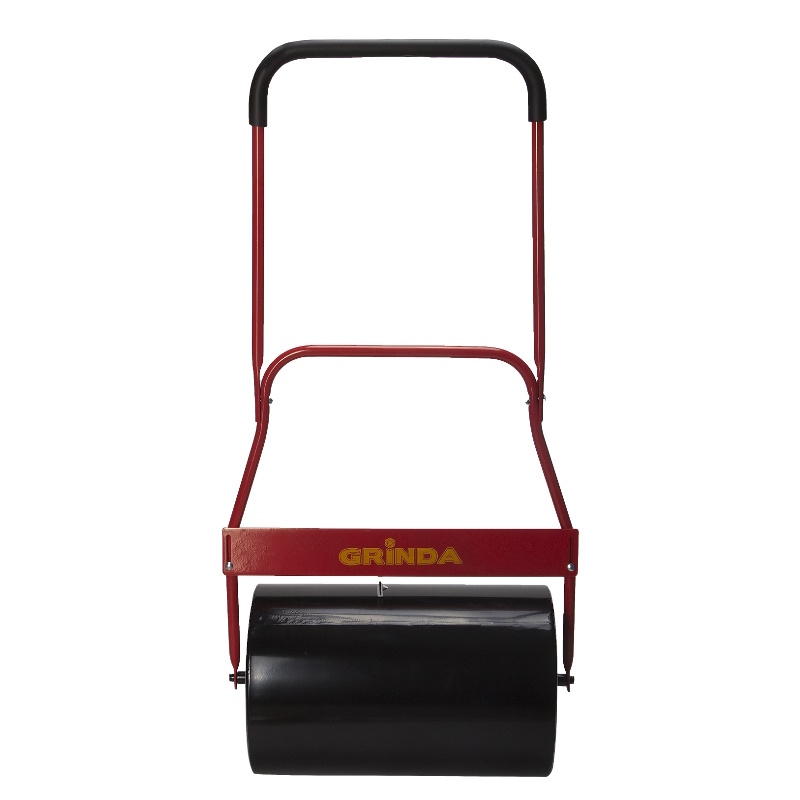 Каток для газона Grinda 422115 62 л размеры 400 х 580 мм стальной барабан нескользящая рукоятка 8289₽