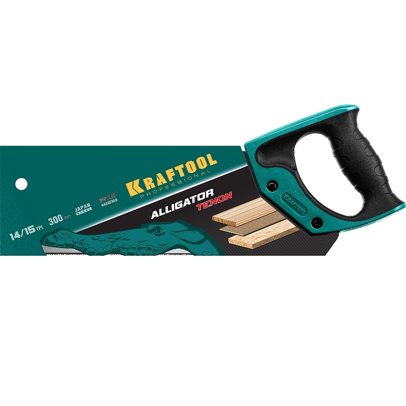Ножовка с обушком для стусла (пила) Kraftool "KraftMax" TENON 15228-30, 14 /15 TPI, 300 мм, специальный зуб в Вологде