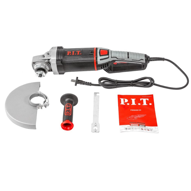 Шлифмашина угловая P.I.T PWS230-C4, 2500Вт
