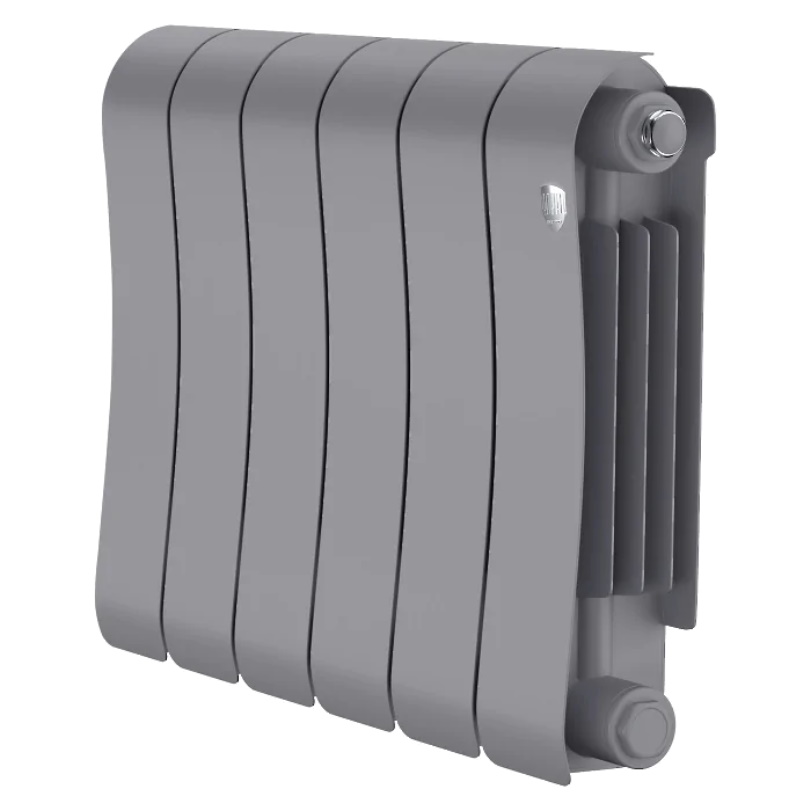 Радиатор биметаллический Royal Thermo Infinity 300 Silver Satin НС-1683696, 6 секций  в Коврове