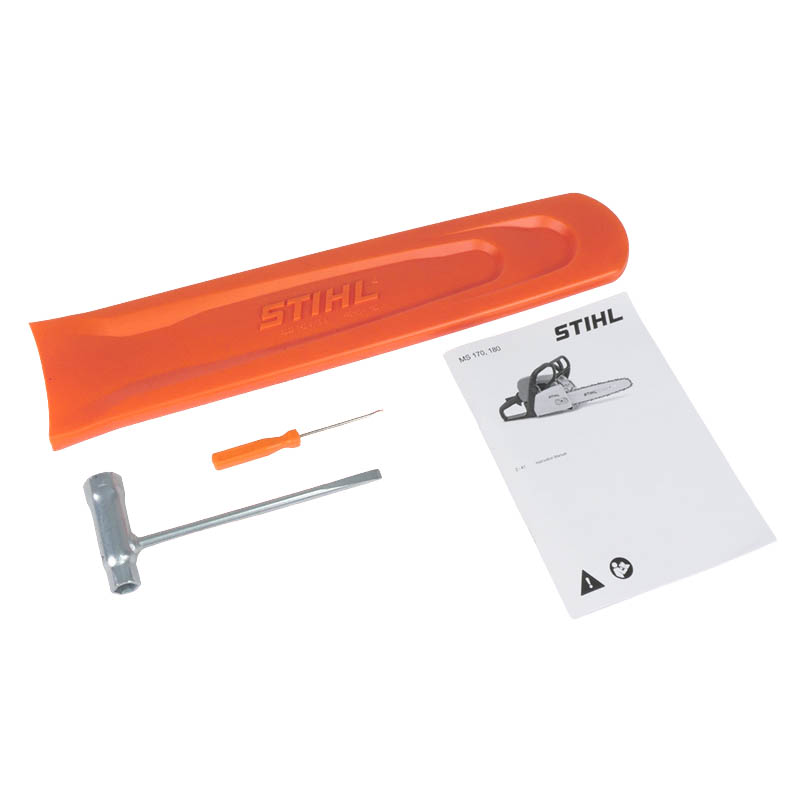 Бензопила для строительства дома из бруса Stihl MS 180 16" Picco 1.3 мм (количество звеньев 55, ширина паза 1.3 мм)