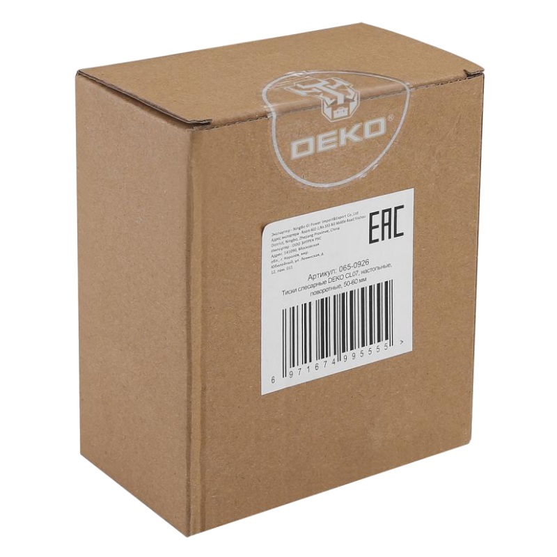 Тиски слесарные Deko CL07 065-0926, настольные, 60 мм в Иваново