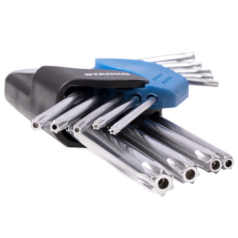 Набор угловых ключей Stanko CS11129L, Torx, длинных, 9 шт. в Иваново