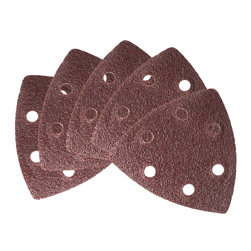 Наждачная бумага Sturm MF5630C-8080 93мм Р80 5 шт дельтавидная форма 50₽