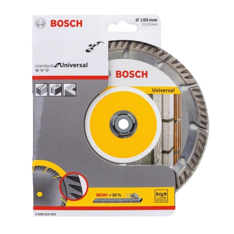 Алмазный диск Bosch STF Universal 2.608.615.063 (180 мм, посадочный диаметр 22.23 мм, кромка 10 мм) в Иваново