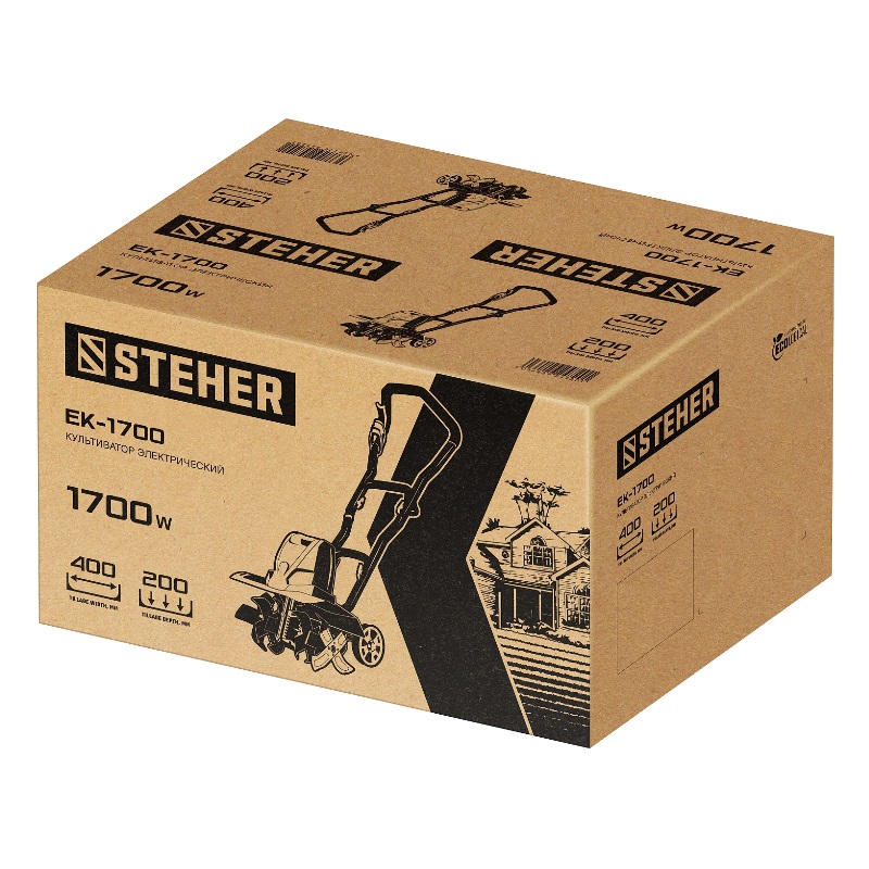 Электрический культиватор Steher EK-1700 1700 Вт в Коврове