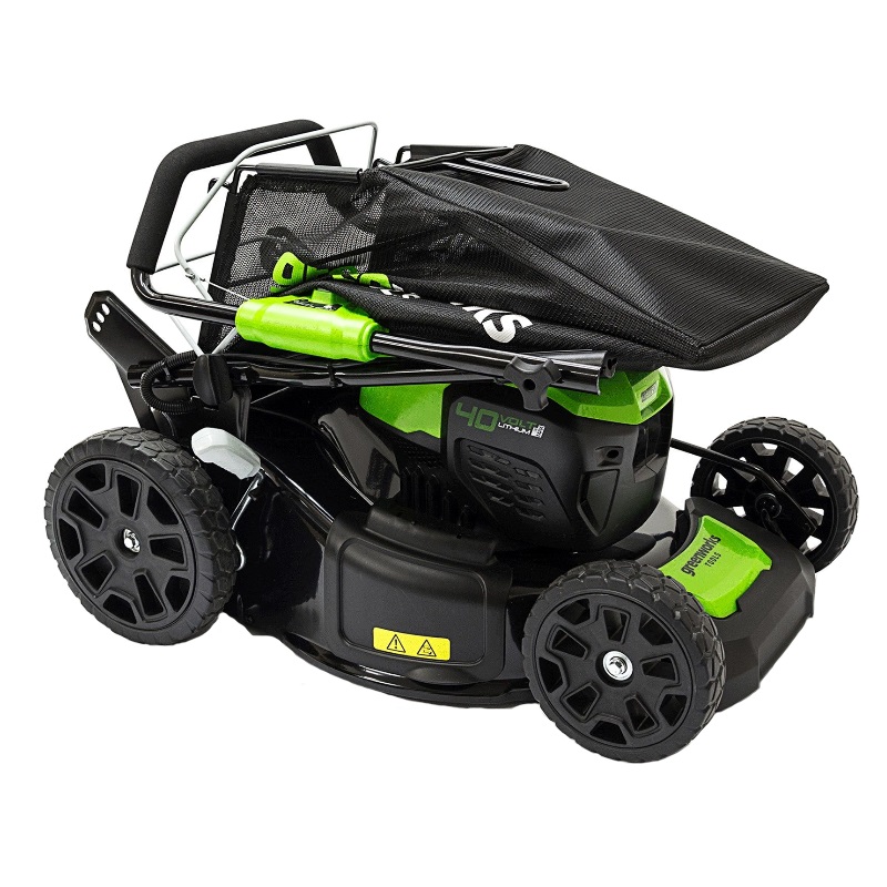 Газонокосилка аккумуляторная 40В Greenworks GD40LM46SPK5 (АКБ 5 Ач, ЗУ) 2506807UG в Муроме