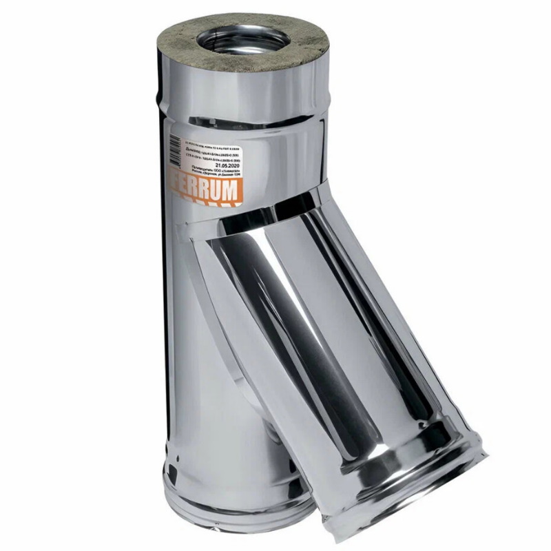 Сэндвич - тройник Ferrum УТ000015226 135 43005 нерж ф 110х200 2981₽