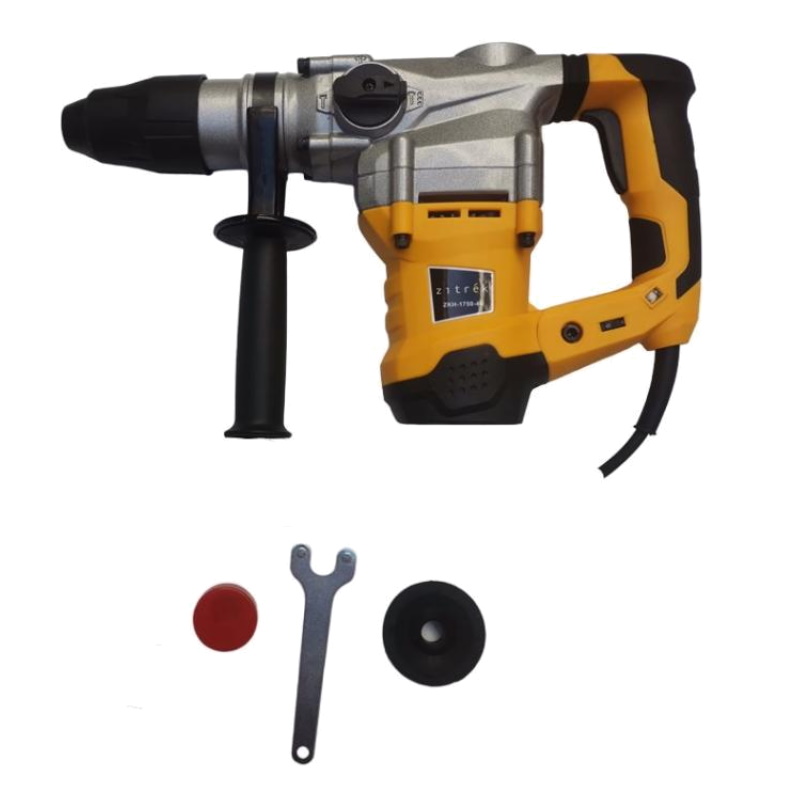 Перфоратор Zitrek ZKH-1750-40 067-2001 SDS MAX 1750 Вт 4200 удмин 12 Дж в кейсе 11325₽