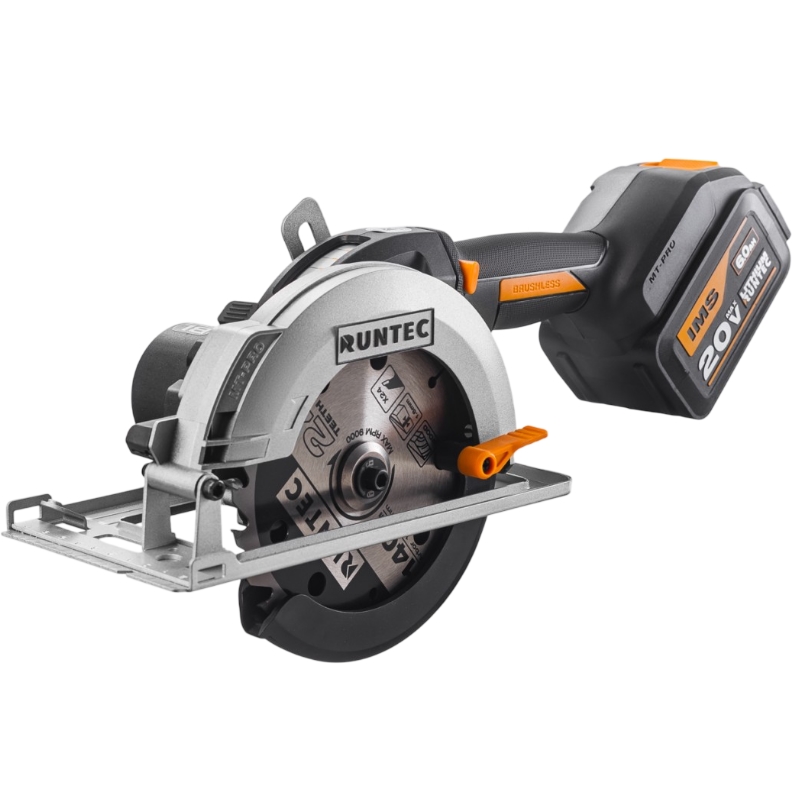 Пила циркулярная аккумуляторная Runtec PRO RT-CS1080, 140*20 мм, 20В, 1*6Ач в Череповце