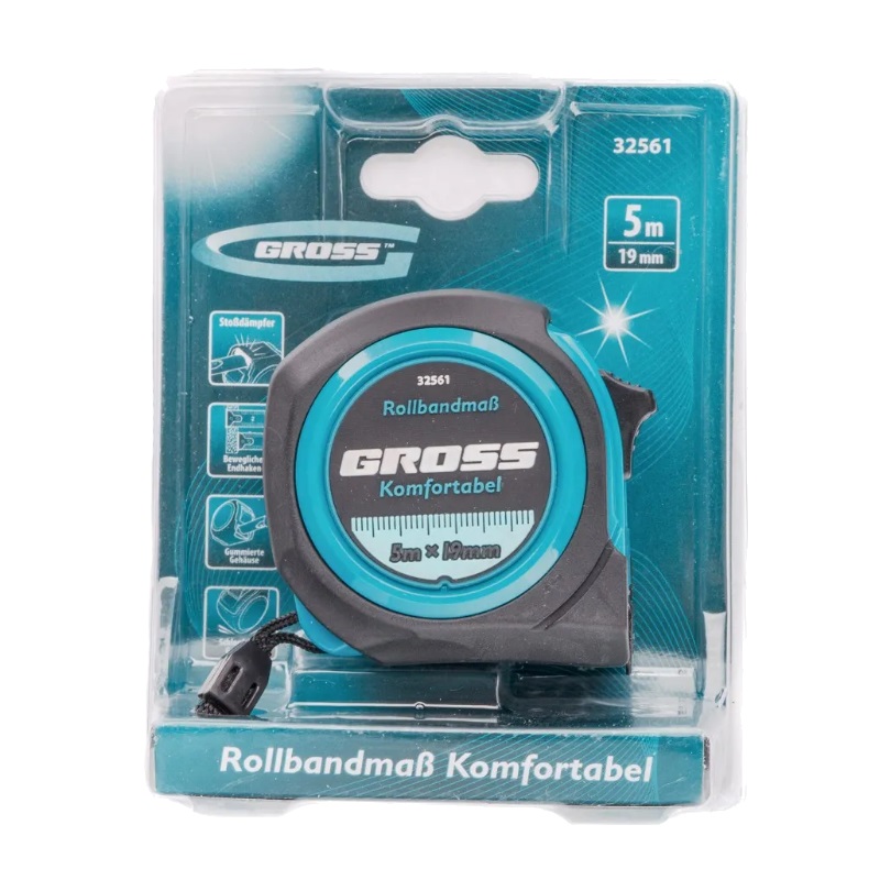 Рулетка Gross "Komfortabel" 32561 (5 м, 19 мм) в Нижнем Новгороде