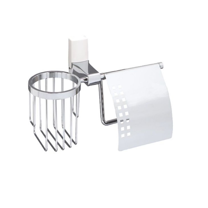 Держатель туалетной бумаги и освежителя WasserKRAFT Leine K-5059 9060421