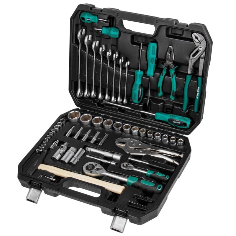 Набор слесарного инструмента Волат 18530-72 в чемодане 72 предмета 4967₽