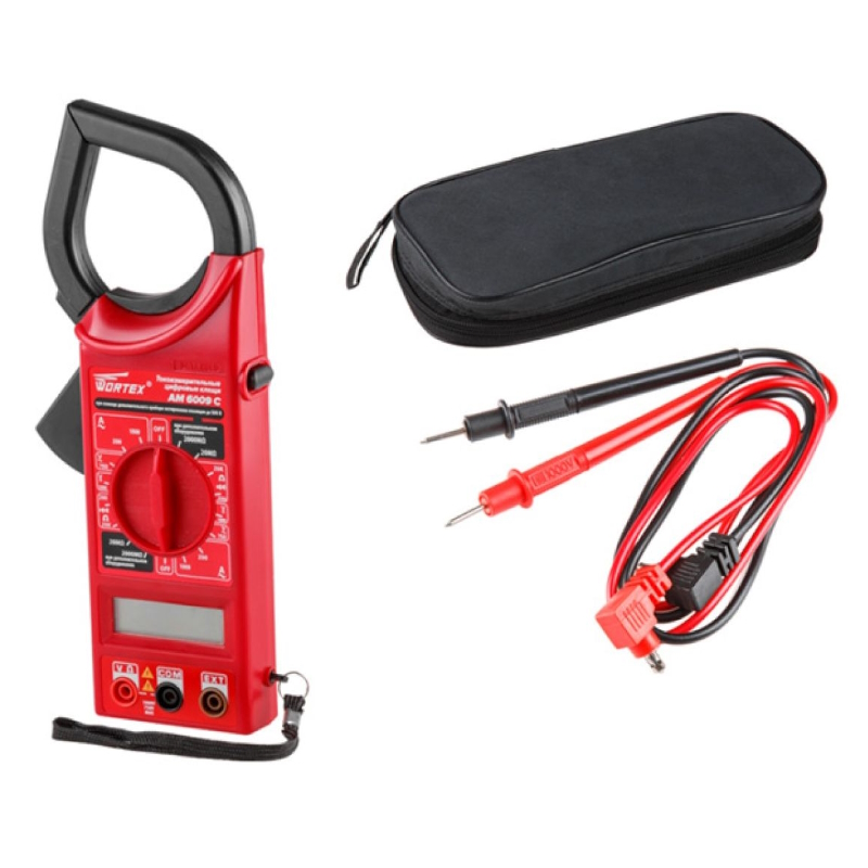 Клещи электроизмерительные цифровые Wortex AM 6009 C AM6009C00014 в Костроме
