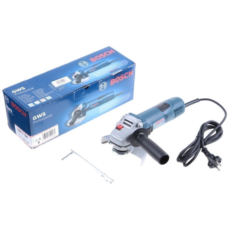 Угловая шлифмашина (болгарка) Bosch GWS 7-125 0.601.388.102, 125 мм, 720 Вт